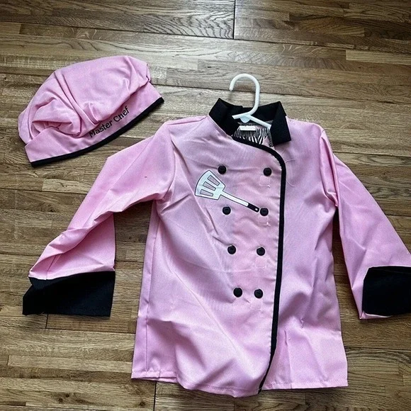 Dress Up America Girl Master Chef‎ Halloween Costume Medium 8-10
