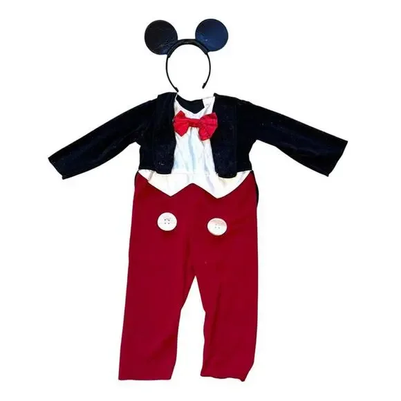 Vintage Disney Mickey Mouse costume 3T