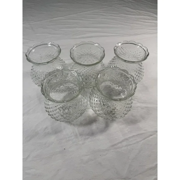 Clear VTG Hobnail Shade For Lamps Or Oil‎ Lights 5