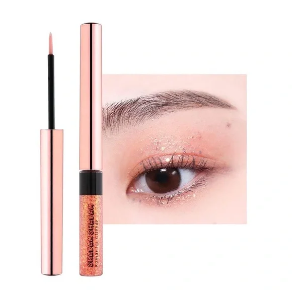 CORINGCO Liquid Eyeshadow Sparkle Shabam Shabam Romantic Glitter 03 Sunset Light
