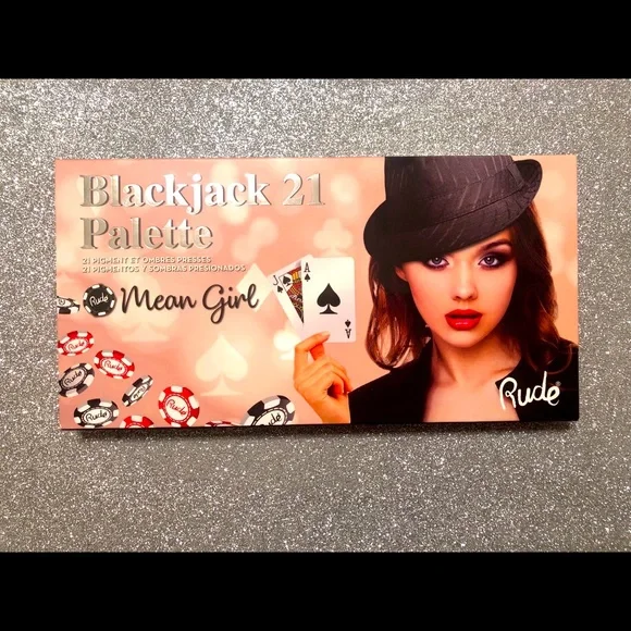 BNIB! RUDE Blackjack 21 Eyeshadow 🎨 in Mean Girl