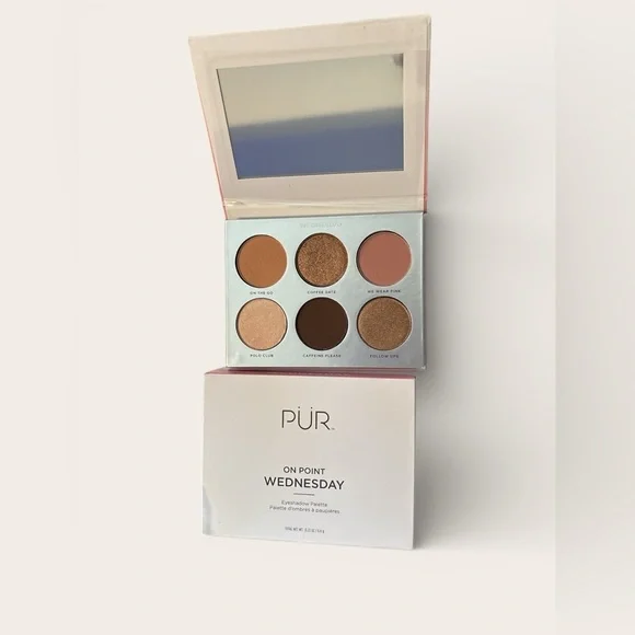 PÜR On Point Wednesday Eyeshadow Palette - Copper and Bronze Hues