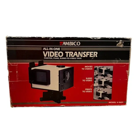 AMBICO Model V-0651 All-in-one Photos, Film and Slides to‎ Video Transfer System