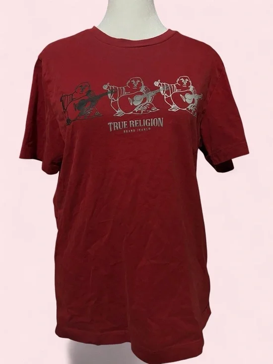 Small True Religion Men’s Red Graphic Tee