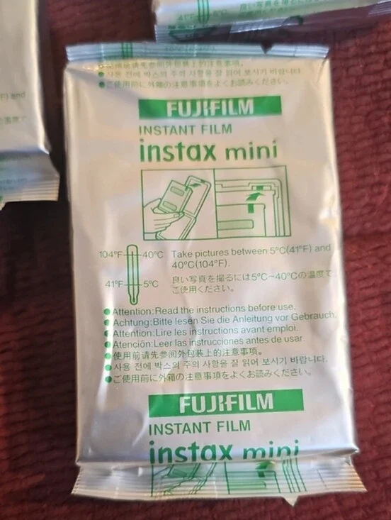 Fujifilm Instax Mini Film Pack -10 Shoots. Exp 2/2028!!