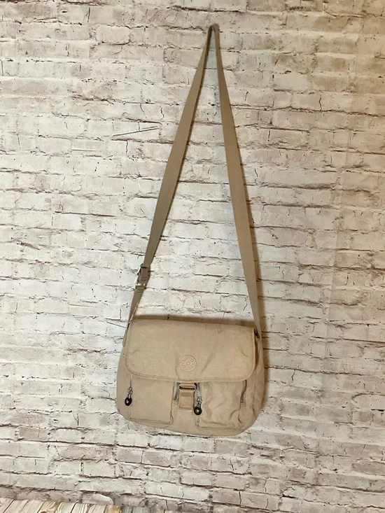 the Kipling tan Rita Messenger crossbody bag