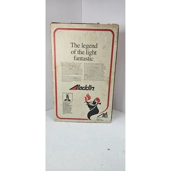 NOS Vintage Aladdin C-6104 Incandescent Oil Lamp‎ New In Unopened Original Box