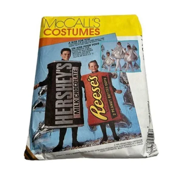 McCall’s costumes Hershey Candy patterns