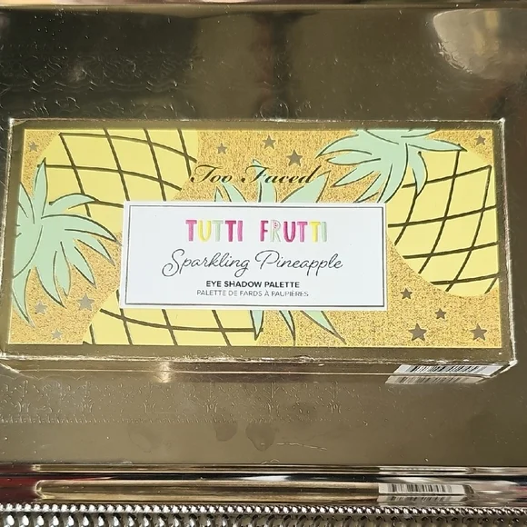 NIB Too Faced Tutti Frutti Sparkling Pineapple Eyeshadow Palette