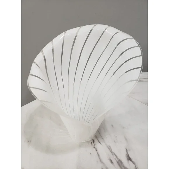 REPLACEMENT SHADE - Vintage Calla Lily Six Shade Table Lamp White #4‎