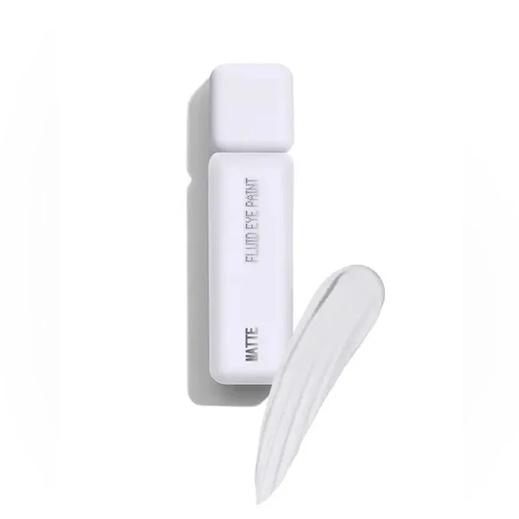 about-face Matte Fluid Liquid Eyeshadow Vegan Eye Paint White Noise New in Box