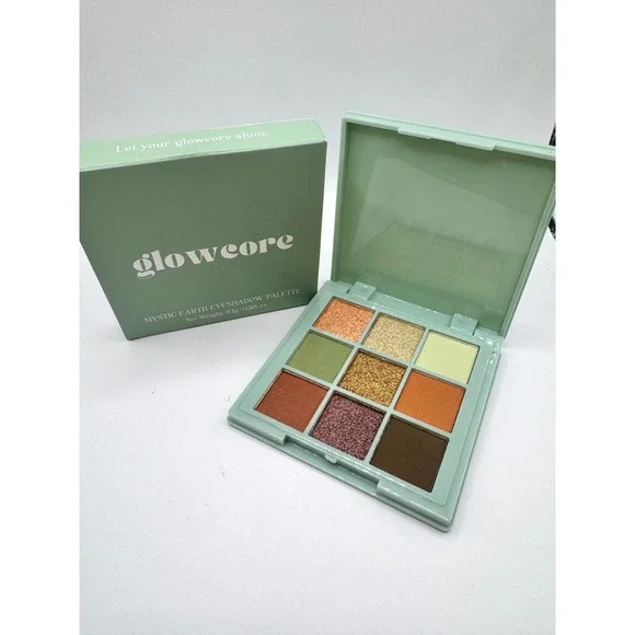 Glowcore Mystic Earth Eyeshadow Palette NIB