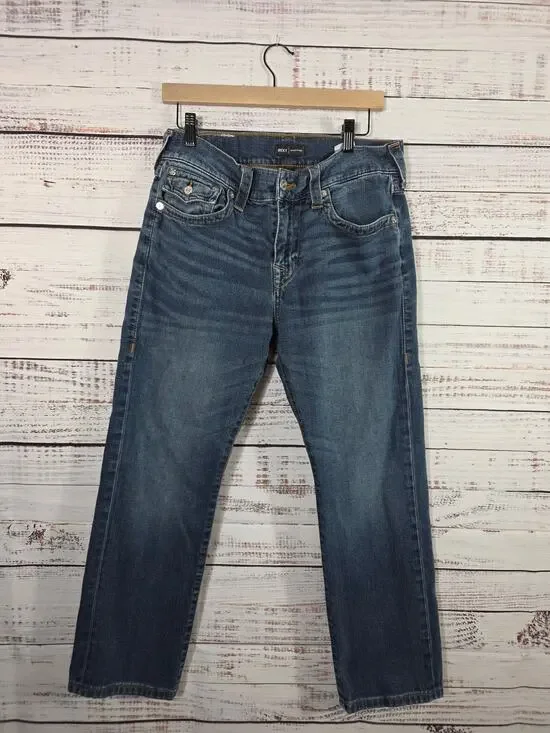 True Religion Jeans Men's 32Wx27 Blue denim Straight