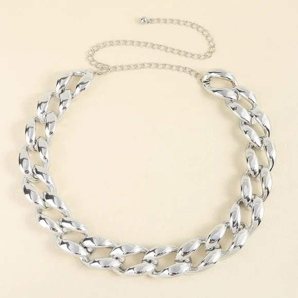 Silver Chain Belt