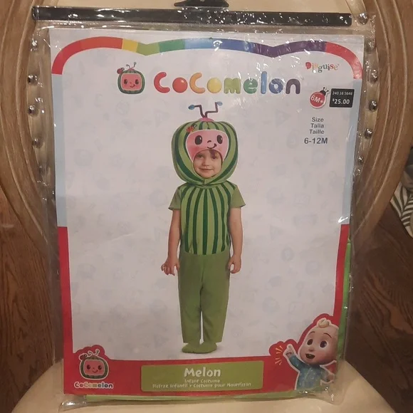 Cocomelon infant costume size 6-12 months