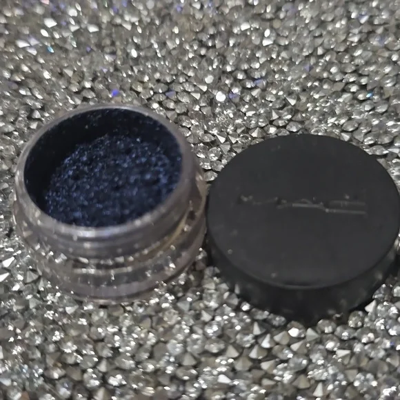 🧚‍♀️BLUE STORM MAC Cosmetics MINI DISCONTINUED Loose Pigment NWOBox