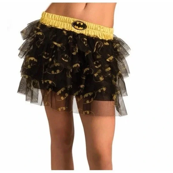 DC COMICS BATGIRL MINI SKIRT‎ TUTU One Size Holloween