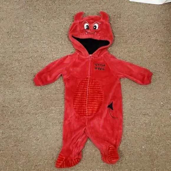 Little Devil size 0-3 month Halloween costume‎