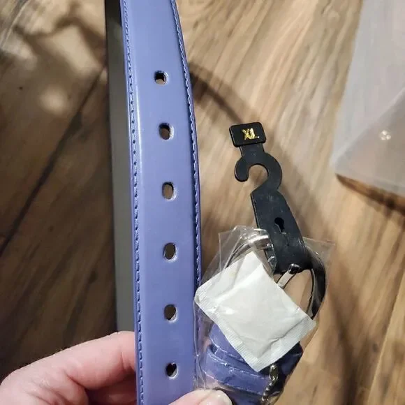 Lilac purple 1 inch belt