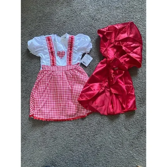 Girls XS (4/5) Little Red Riding Hood Costume