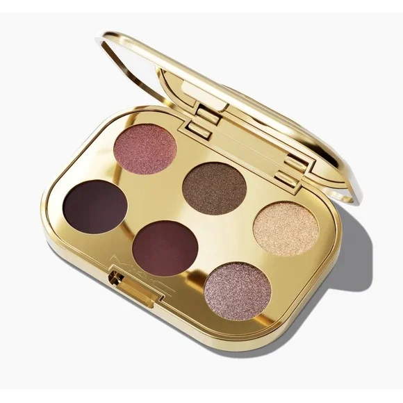 MAC Eye Shadow 6 Palette, Rose To The Occasion Shades, Multiple Textures, .04oz