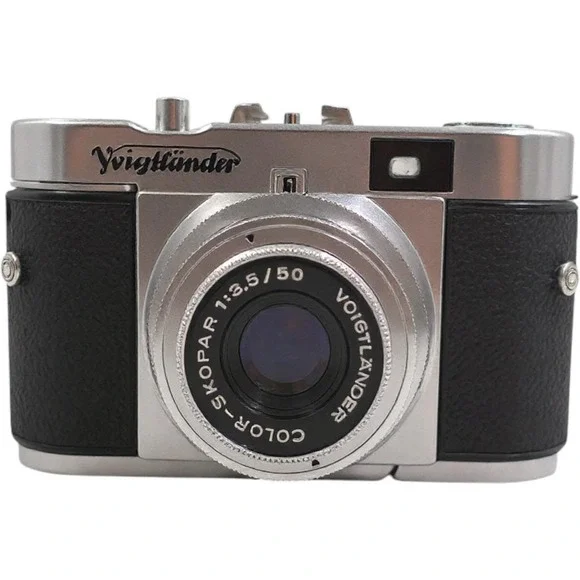 VTG 50s Made in Germany 35mm Film Camera Color-Skopar 50mm Voigtlander Vito B