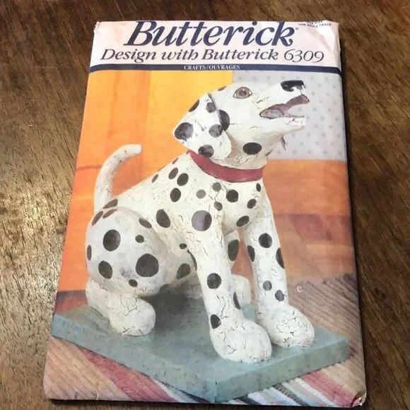 Vtg New Butterick sewing pattern 6309