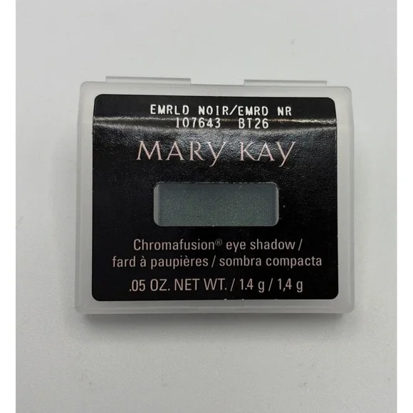Mary Kay CHROMAFUSION EYE SHADOW 0.05 Oz Emerald Noir 107643 New