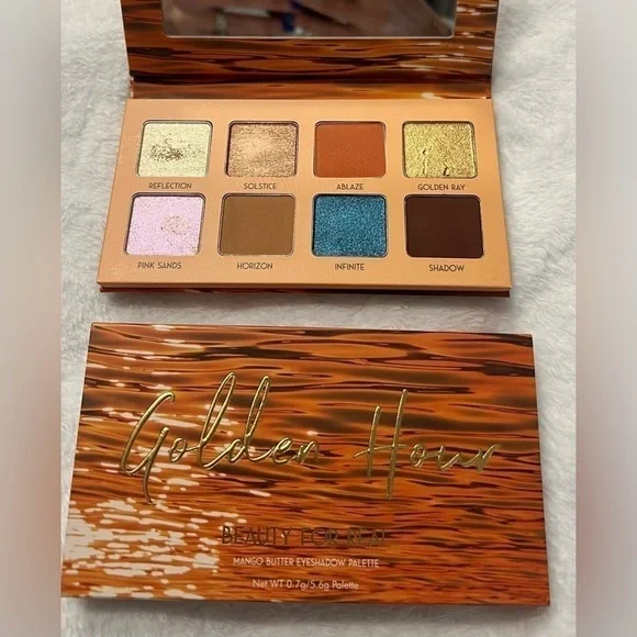 Beauty For Real Golden Hour Mango Butter Palette, BN