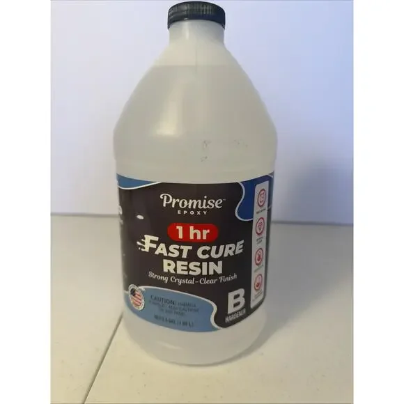 Promise Epoxy 1Hr Fast Cure Resin B Hardener 0.5 Gallon NEW