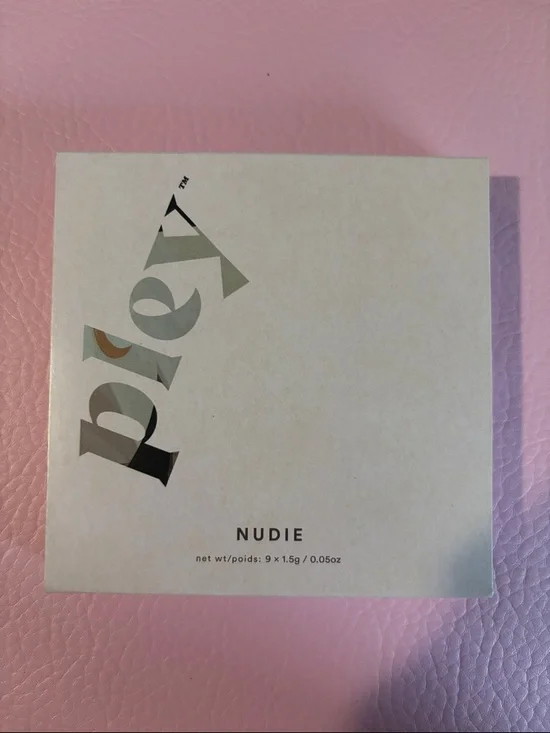 Pley Nudie Eyeshadow Palette - Neutral Nude Shades