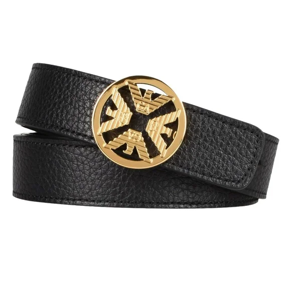 Giorgio Armani Logo Emporio Armani Leather Belt