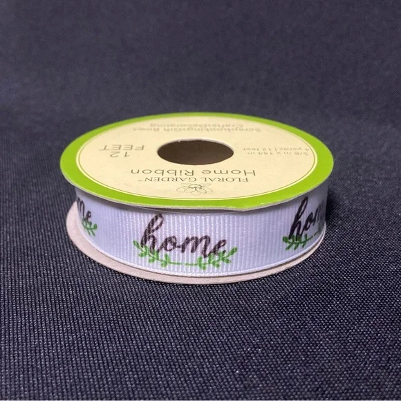 ⭐️ Floral Garden Home Grosgrain Craft Ribbon 5/8” x 144”