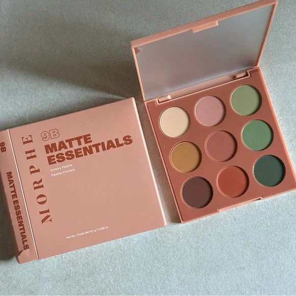 Morphe 9B Matte Essentials Eyeshadow Palette Neutral Matte
