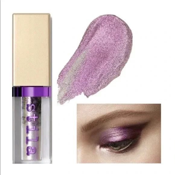 Stila Shade Mystère Liquid Eyeshadow Enigmatic Metallic Glitter Purple NEW