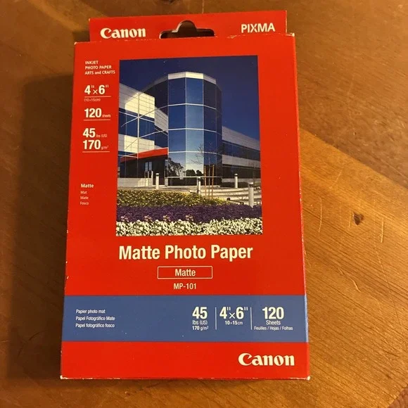 Canon Matte Photo Paper 4