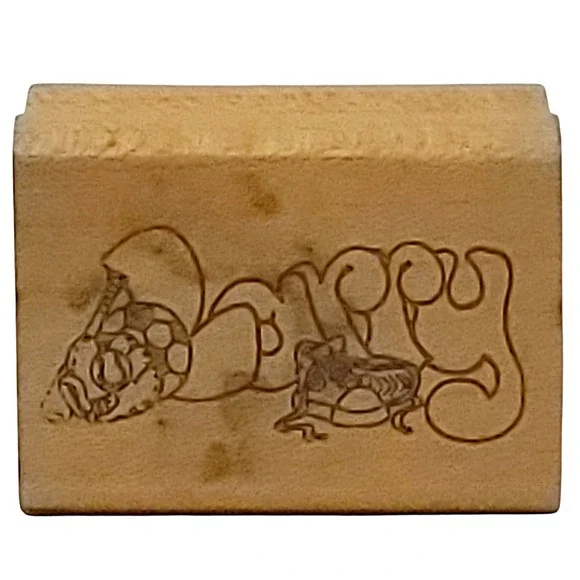 VTG Art Impressions Larry Rubber Stamp 1