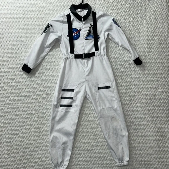NASA Commander Astronaut Youth Kids‎ Halloween Costume Jumpsuit