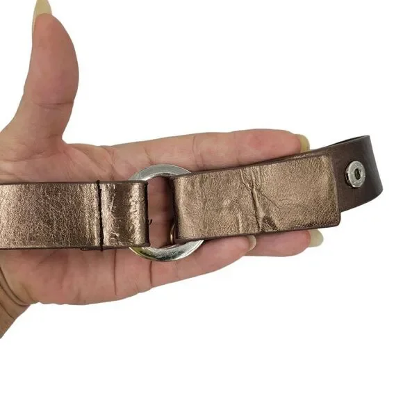 Belt Metallic Bronze 1.25