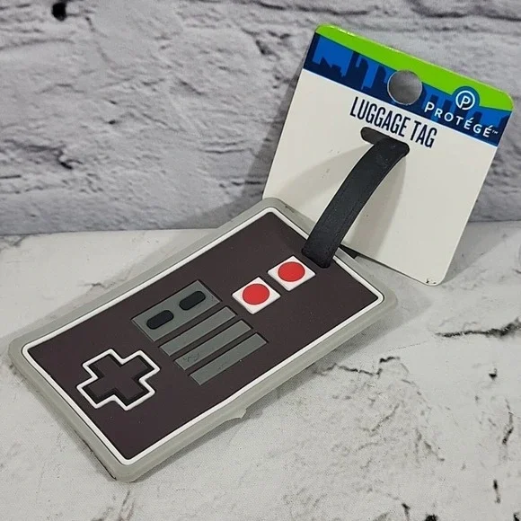 Video Game Controller Luggage Tag Rubber PVC Gamer‎ Travel 2018 New