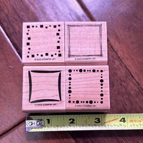 Stampin' Up! Geometric Wooden Stamp Set
