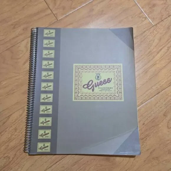 Guess Vintage Spiral Notebook