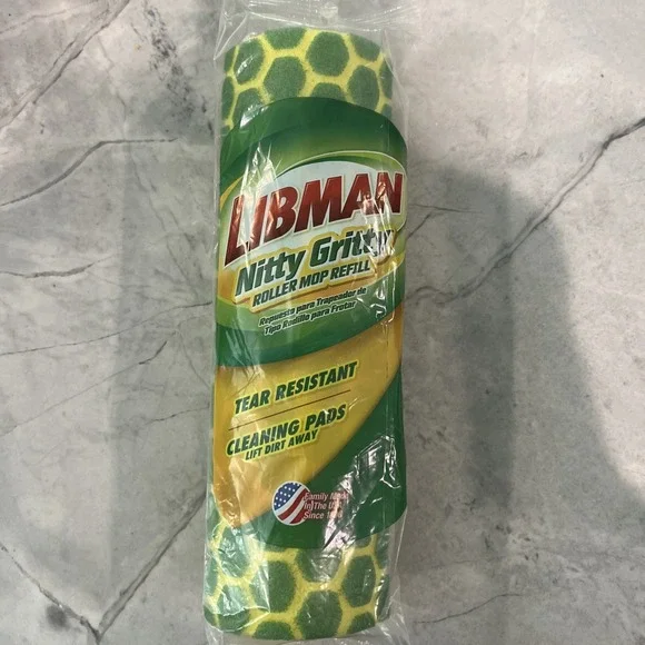 Libman Nitty Gritty Roller Mop Refill # 02011 NEW‎