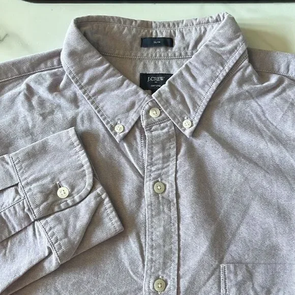 J. Crew Slim Oxford Button Down. Sz. XL