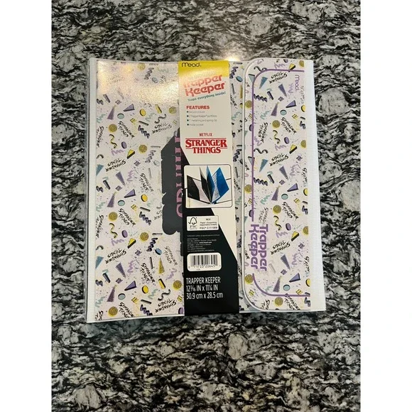 Acco Stranger Things Yearbook Mead Trapper Keeper 1