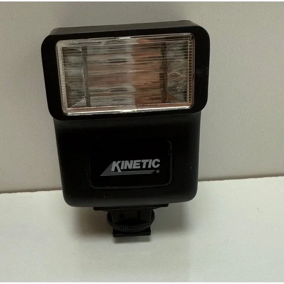 Kinetic Electronic Camera Flash Hot Shoe Mount External Flash for Film Cameras