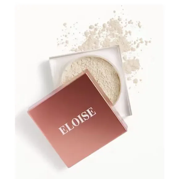 NIB ELOISE BEAUTY Flawless Loose Setting Powder in Vanilla, Full Size