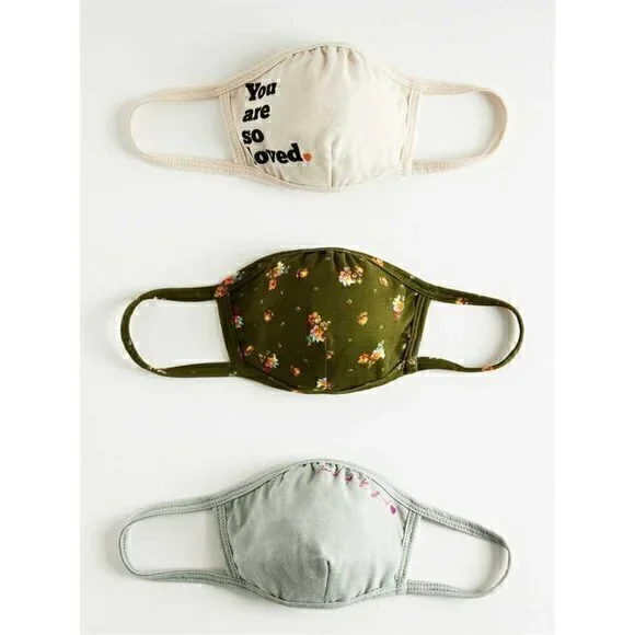 Altar'd State Cloth Face Masks Pack of 3 NWT
