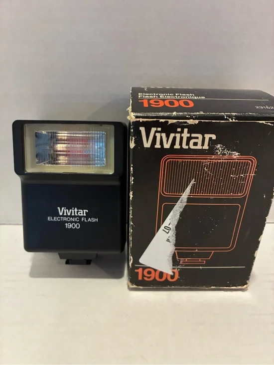1900 Electronic Flash - Black