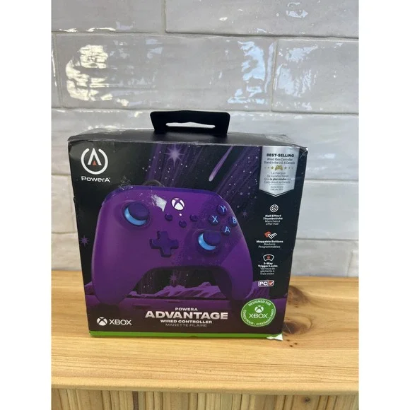 PowerA‎ Advantage Wired Xbox Controller Celestial Purple Hall Effect Series X|S